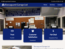 Tablet Screenshot of bassaguard.co.uk